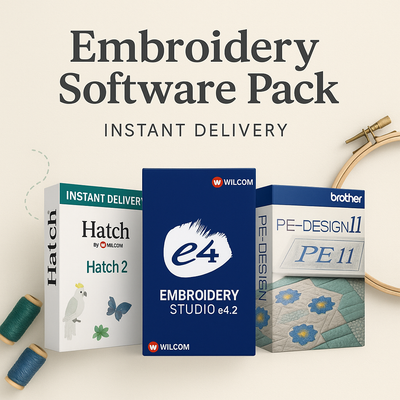 Embroidery Pack Hatch 2 - Wilcom e4.2 - PE design 11